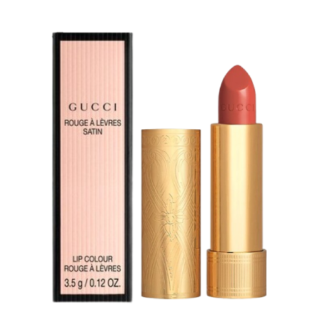 Gucci Rouge A Levres Satin Lipstick 3.5g #208 They Met In Argentina , Gucci Rouge A Levres Satin Lipstick , Gucci Rouge A Levres Satin Lipstick ราคา , Gucci Rouge A Levres Satin Lipstick รีวิว , รีวิว GUCCI Rouge a Levres Satin Lipstick ,Rouge À Lèvres Satin ลิปสติก ,